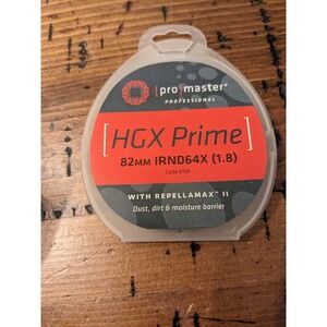 Promaster 82mm Digital HGX PRIME Irnd64x Filter - Repellamax II.  Bd